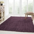 thumbnail image 2 of Kula Collection Hand Woven Jute Rug(4'x6')- Purple, 2 of 4