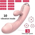 thumbnail image 2 of Consolador de empuje Vibrador femenino Juguetes para adultos para mujeres Juguete sexual, Juguete para adultos Vibradores de punto G 2 en 1, 10 consoladores vibrantes, Juguetes sexuales femeninos Jugu, 2 of 5
