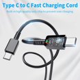 thumbnail image 4 of Cargador Eafinesy de 45 W con doble puerto USB-C de carga rápida, 4 of 7