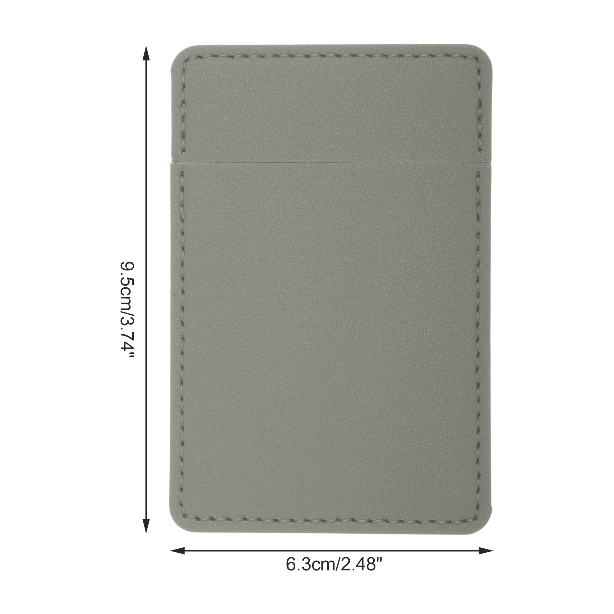 Unique Bargains 1 Pc Rectangular Makeup Mirror Light Gray
