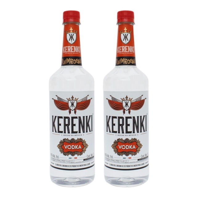 Pack de 2 Vodka Kerenki Pet 1 L Kerenki Pet