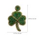 thumbnail image 2 of KALLORY 1Par Aretes Shamrock Con Para Fiesta Y Personal, 2 of 8