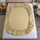 thumbnail image 1 of Sábana bajera ajustable de algodón 100% con bandas elásticas, fundas de colchón ajustables antideslizantes para cama individual doble King Queen, 140/160/200cm Tan Jianjun unisex, 1 of 2