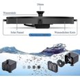 thumbnail image 4 of Solar Fountain , Solar Pond Pump with Solar Water Pump Solar Floating Fountain Pump for Garden Pond Fountain Bird Bath Fish Tank, 4 of 5