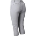 thumbnail image 4 of Evoshield Women's FX Game Low Rise Fastpitch Softball Pant Grey 2XL, 4 of 6
