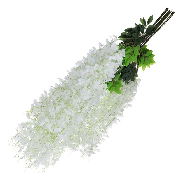 unbranded 24Ud Guirnalda Colgante De Flores Artificiales De Wisteria Para Fiesta Y Jardín