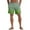 Army Green, variant on Men's Star-Spangled Beach Shorts, Patriotic Print Loose-Fit Casual Shorts with Quick-Dry Fabric & Elastic Waist ,Army Green L