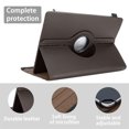 thumbnail image 3 of Cadorabo Housse de Tablette pour Odys Xelio PRO - Étui de Protection en Cuir Synthétique avec Fonction Support, 3 of 5