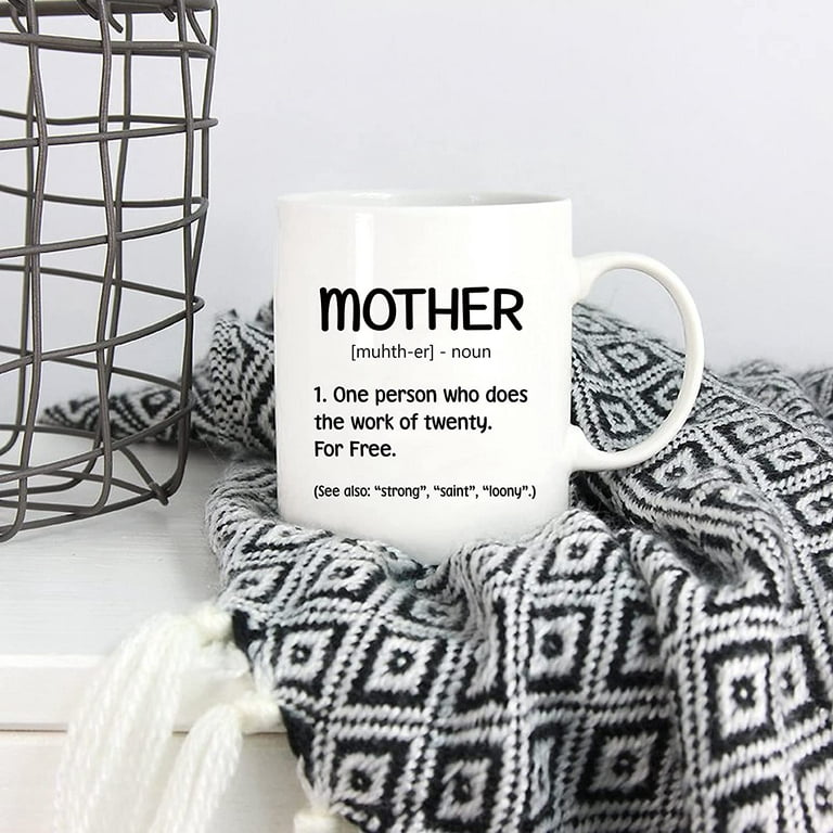 Mom Definition Coffee Mugs | LookHUMAN