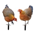 thumbnail image 2 of Figura decorativa de gallina para jardín, figura de animal, figura decorativa, arte de jardín realista Estilo B, 2 of 9