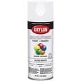 thumbnail image 3 of 6-Pack of 12 oz Krylon K05545007 White COLORmaxx Paint & Primer Spray Paint, Gloss, 3 of 5