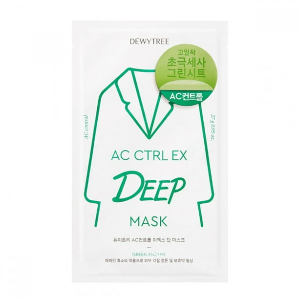 DEWYTREE AC CTRL EX Deep Skincare Mask 27g Hydrating Face Masks Skin