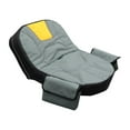 thumbnail image 3 of Funda para asiento de cortacésped, antideslizante, para exteriores, práctica, universal, cómoda y elástica. Amarillo gris, 3 of 9