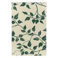 thumbnail image 4 of Leaves in Cream Black Out Curtains 84 Inch Length Curtains for Sliding Glass Doors Bedroom Living Room 2 Pack, 4 of 6