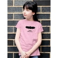 thumbnail image 2 of Happy Halloween Cute Little Bat T-Shirt Juniors -Image by Shutterstock,  Medium, 2 of 4