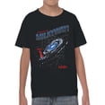 thumbnail image 2 of Officially Licensed Nasa Greetings from the Milky Way! Youth's T-shirt, 2 of 3