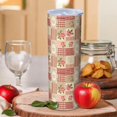 thumbnail image 2 of Pioneer Flower Floral Print Pattern 20oz Skinny Tumbler with Straw & Lid, Double Wall Vacuum Insulated Cup, Leak-Proof, Cup Holder Friendly, Hot 6H Cold 12H, 2 of 6