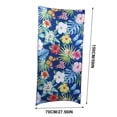 thumbnail image 3 of Guanhe Oversized Beach Towel 60x28Inches Beach Blanket Tropical Style Printed Big Microfiber Quick Dry Pool Towel Summer Gifts for Adults Women Men Kids,Green,Red, 3 of 7