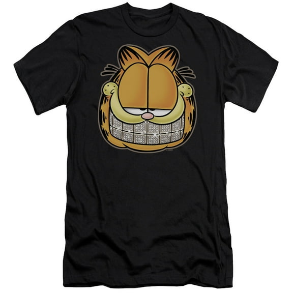 Garfield Nice Grill S/S Adult 30/1 T-Shirt Black