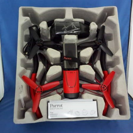 Refurbished Parrot Bebop Quadcopter Drone - Red