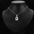 thumbnail image 3 of 14KW Gold Cubic Zirconia Boy Prayer Religious Pendant | White Gold Charm Pendant for Necklace Chain | Gift for Men Women | 13 x 8 MM | 0.8 grams, 3 of 8