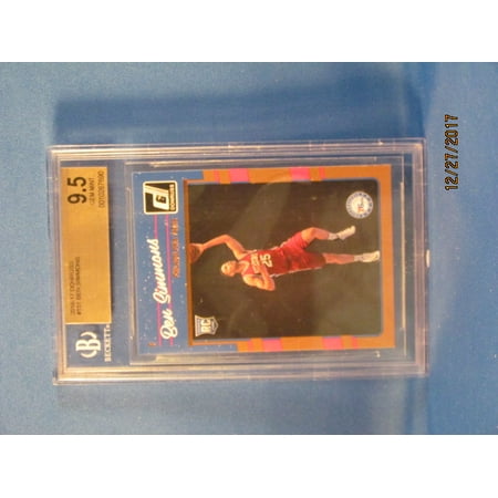 - 2016-17 Donruss #151 Ben Simmons Rookie BGS 9.5 GEM MINT 76ers