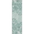 thumbnail image 2 of Addison Rugs Mayfield Washable Transitional Floral Sage Runner Rug, 2'3" x 7'6", 2 of 5