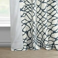 thumbnail image 6 of Ellis Blue Printed Cotton Twill Curtain (1 Panel), Ellis Blue, 50W X 84L, 6 of 10