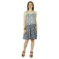 thumbnail image 6 of Bimba Polka Dots Dress With Poncho Top Spaghetti Strap Pouf MiniCustom Dress, 6 of 7