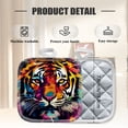 thumbnail image 2 of 4 Pack Pot Holders,Kitchen Essential, Potholder Set,Colorful Tiger Head With Splashing Ink Background, 2 of 6