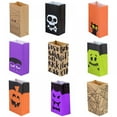 10 Pack Halloween Bags Bulk for Halloween Goodie Bags, Halloween Candy