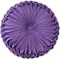 thumbnail image 1 of Cojín decorativo ZHAOCHENG diseño de calabaza 3D terciopelo redondo 15 x 15 pulgadas morado, 1 of 4