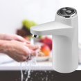 thumbnail image 1 of Dispensador de bomba de agua automático Bearachild eléctrico recargable USB blanco, 1 of 1