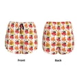 thumbnail image 3 of Lsque pirate Octopus Printed Women's Running Shorts with Liner Pockets,Elastic Quick Dry Workout Athletic Gym Yoga Shorts,Womens High Waist Shorts-X-Large, 3 of 7