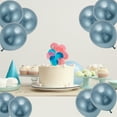 thumbnail image 4 of Unique Bargains 20 Pcs Latex Party Balloons for Wedding Anniversary Party Decorations Blue, 4 of 6