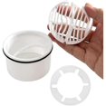 thumbnail image 1 of Hair Filter + Shower Drain Hose, Compatible with Drains 6960, 6963, 6961, 6962, Hair Filter, Hair Catcher, 1 of 4