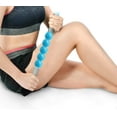 thumbnail image 3 of Serenily Muscle roller-Cellulite Massager for Pain Relief. Masage Stick for Myofacial Release. Trigger Point-Neck Pain Relief-Anti Cellulite Massager for Muscle Pain Relief-Muscle Roller Stick-5 Balls, 3 of 9