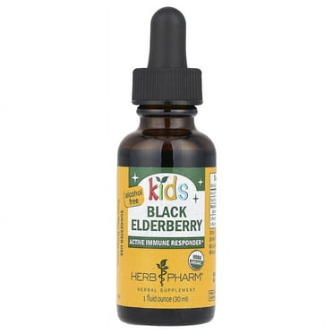 Herb Pharm Kids Blk Eldbry Og2 Glcry- 1 Fz