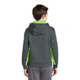 thumbnail image 2 of SportWick Fleece Colorblock Hooded Pullover, 2 of 2