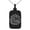 Black, variant on Stainless Steel I Love You to the Moon and Back Engraved Small Rectangle Dog Tag Charm Pendant Necklace