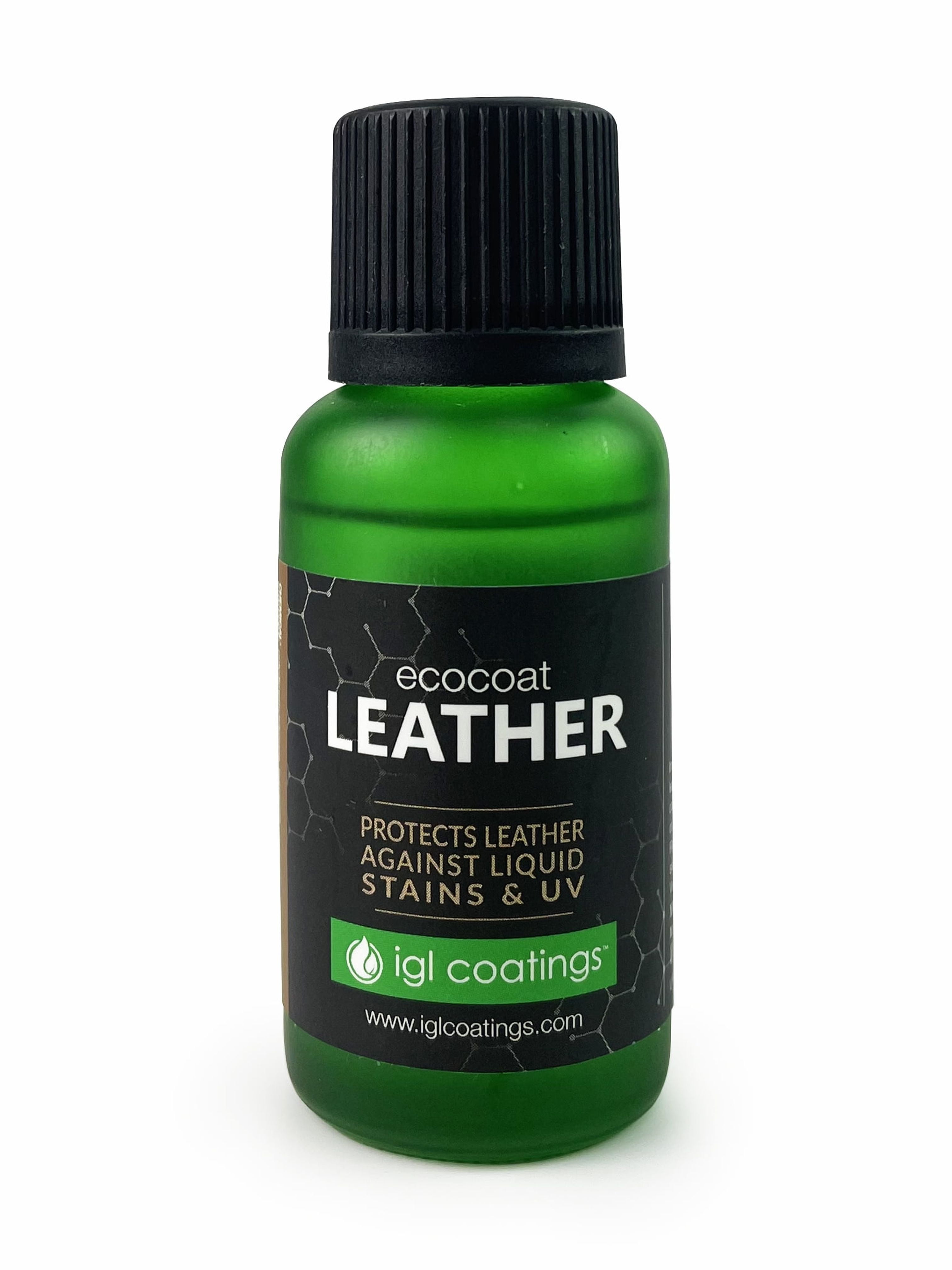 IGL Ecocoat Leather, Protector Against Liquid Stains and UV (30ml)