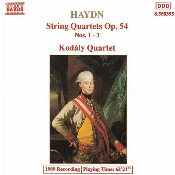 Kodály Quartet - String Quartets Op 54, 1-3 - Music & Performance - CD