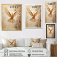 thumbnail image 4 of Designart "Calm Cerulean Dove Grace II" Dove Wall Art Prints, 4 of 7