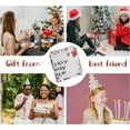 thumbnail image 4 of Best Friend Blanket, Friends Blanket for BFF Gifts, Best Friend Birthday Gifts for Women, Unique Friendship Blanket for Bestie, Bestfriend Gift Ideas - Throw Blankets with Loving Messages 50"x60", 4 of 6