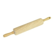 Wood Rolling Pin 10 x 2, Water-Resistant, Wood Barrel Dough Rolling Pin, GoodCook, 1 Piece