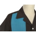 thumbnail image 3 of Vintage Style Contrast Color men Bowling Shirts, 3 of 4