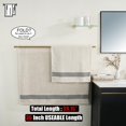 thumbnail image 3 of Double Towel Bar Matte Stainless Steel Bath Towel Rack for Bathroom Towel Holder Wall Mount Total Length TBLPB, 3 of 9