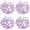 Purple 4PCS, variant on YWIYIUD 96PCS Paper Butterfly Cake Toppers, Butterflies for Cake Decorations Purple Butterfly Cupcake Toppers for Birthday Party Wedding FoodDecorations 2inch