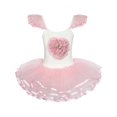 thumbnail image 1 of Robe Fille Mignonne Tutu Danse Cœur Rose Fête 4-5 Ans, 1 of 6