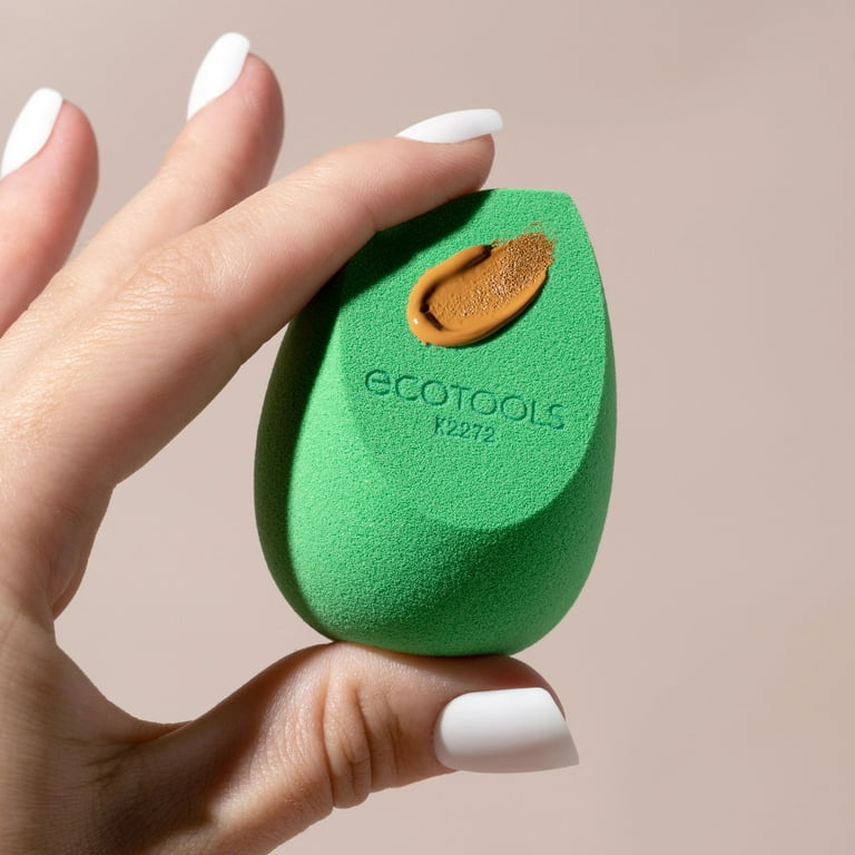 EcoTools Green Tea Bioblender, Makeup Blending Sponge for Foundation, 1  Count